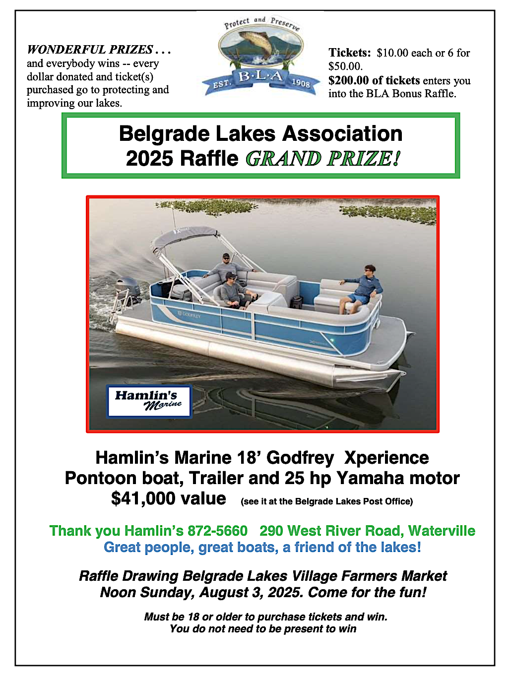 2025 Raffle Brochure